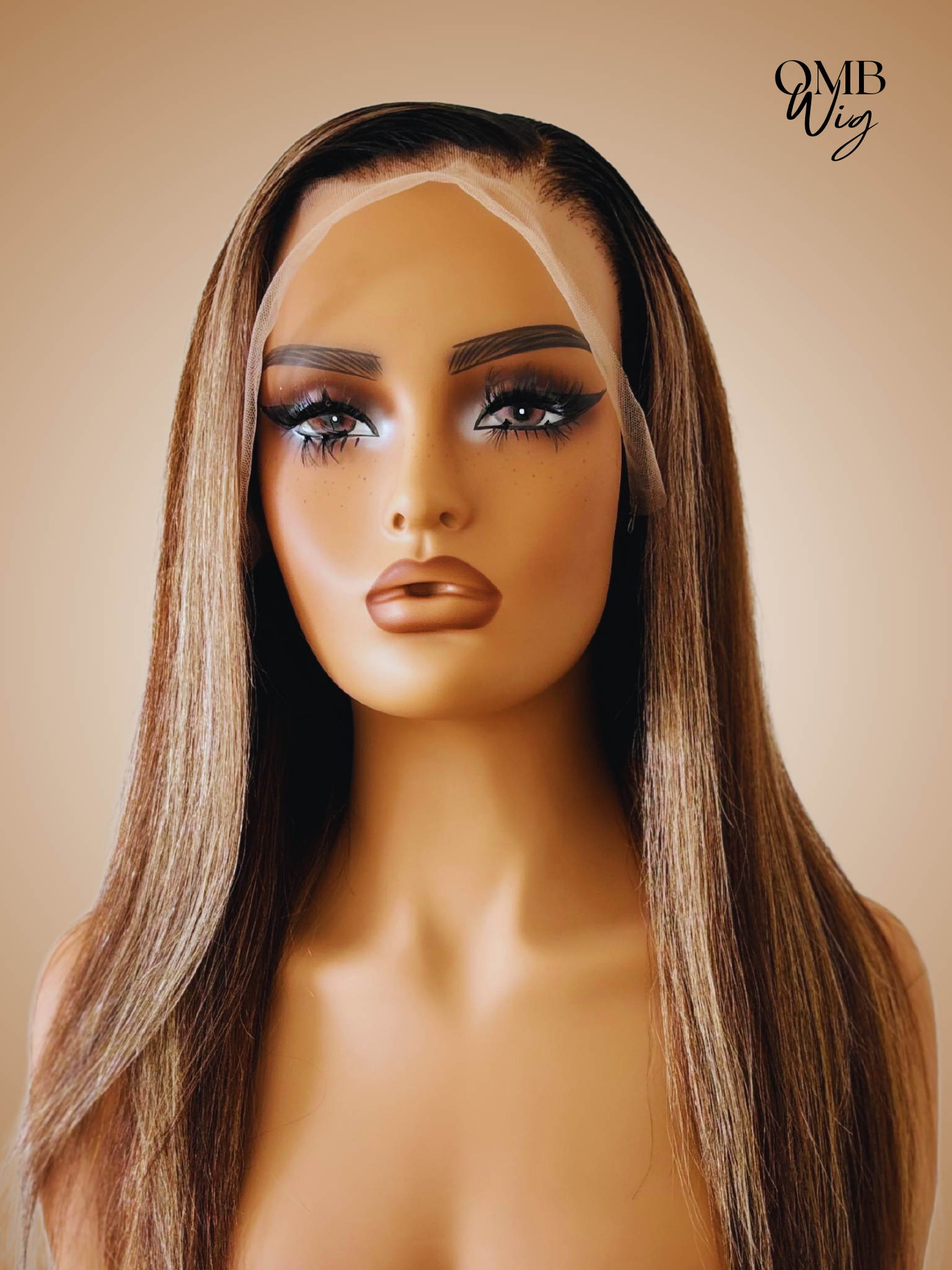 Perruque HONEY Châtain – OMB Wig